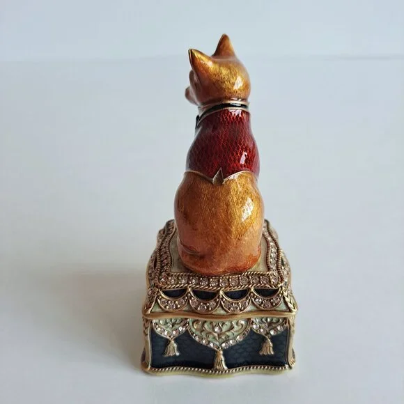 New Edgar Berebi Limited Edition Marcel Fox Box Collectible Jewelry Box